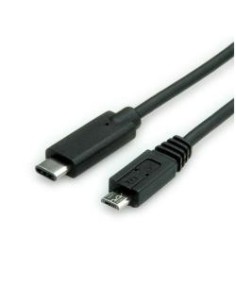 Nilox NX090301129 cavo USB USB 2.0 1 m USB C Micro-USB B Nero