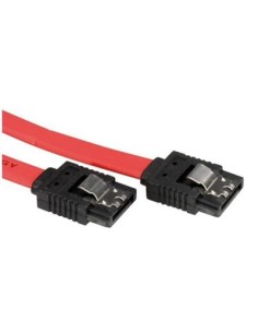 Nilox 1m SATA cavo SATA SATA 7-pin Nero, Rosso