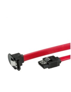 Nilox 1m SATA cavo SATA SATA 7-pin Nero, Rosso