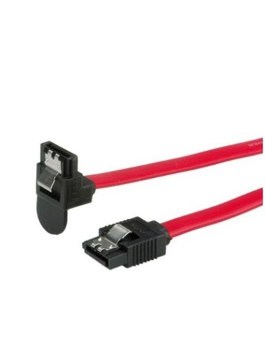 Nilox 1m SATA cavo SATA SATA 7-pin Nero, Rosso