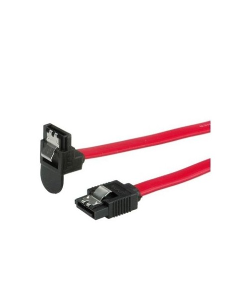 Nilox 1m SATA cavo SATA SATA 7-pin Nero, Rosso