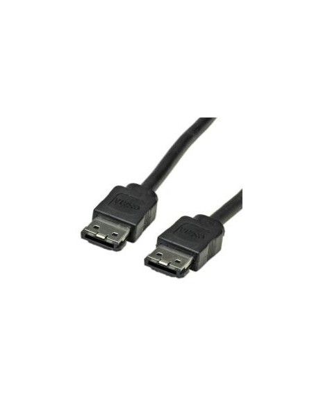 Nilox 0.5m eSATA cavo SATA 0,5 m Nero