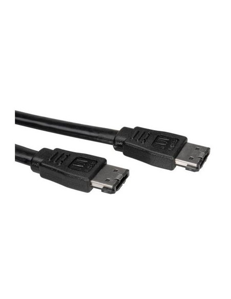 Nilox 1m eSATA cavo SATA Nero
