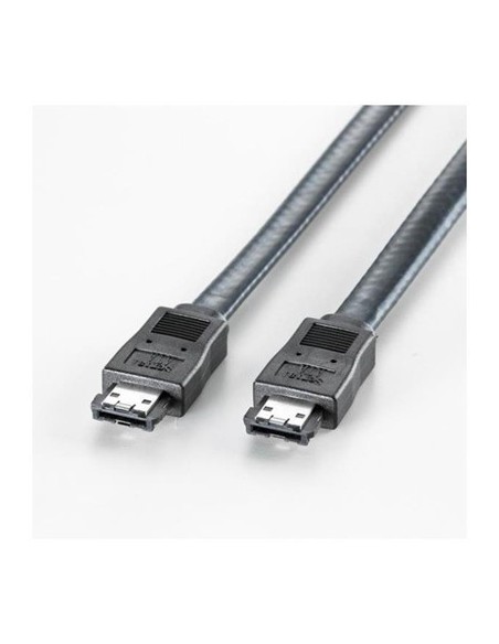 Nilox 1m eSATA cavo SATA Nero