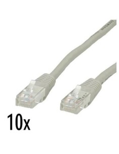 Nilox 3m Cat6e UTP cavo di rete Grigio U UTP (UTP)