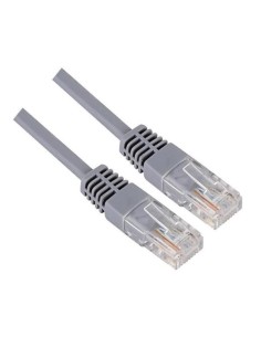 Nilox 2m RJ-45 Cat-5e UTP cavo di rete Grigio Cat5e U UTP (UTP)