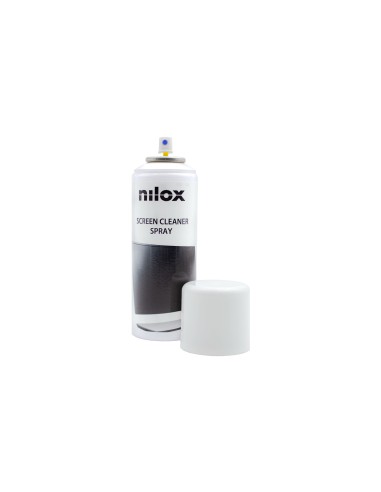 Nilox mousse de spray détergente pour tous les types d'écrans, moniteurs, téléviseurs, téléviseurs, tablettes, smartphones,