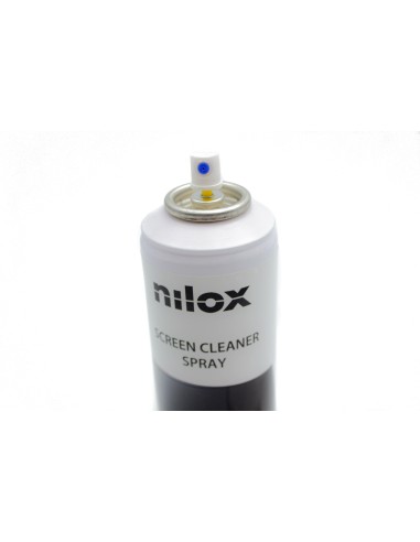 Nilox mousse de spray détergente pour tous les types d'écrans, moniteurs, téléviseurs, téléviseurs, tablettes, smartphones,