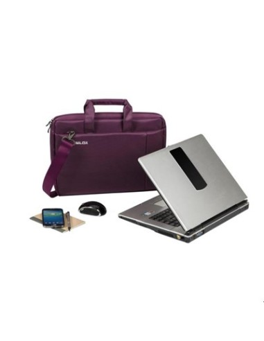 Nilox NXBAG156PPL borsa per laptop 39,6 cm (15.6") Valigetta ventiquattrore Viola