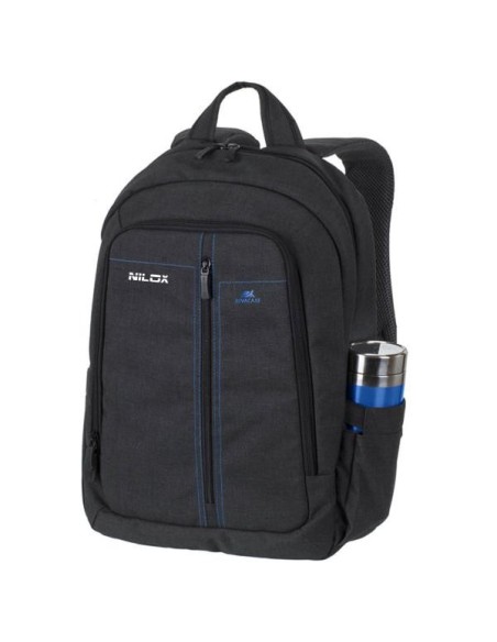 Nilox NXBCPK156BLK borsa per laptop 39,6 cm (15.6") Zaino Nero