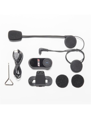 Nilox MM93 interfono da moto Nero