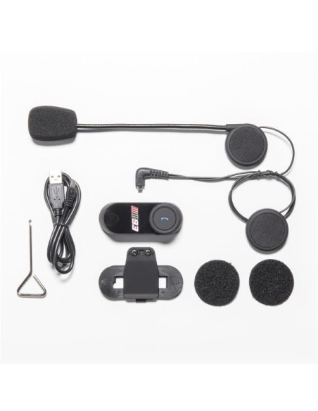 Nilox MM93 interfono da moto Nero