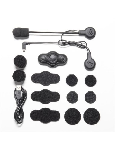 Nilox MM93 interfono da moto Nero