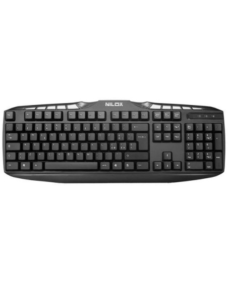 Nilox KT30W tastiera Casa RF Wireless QWERTY Italiano Nero
