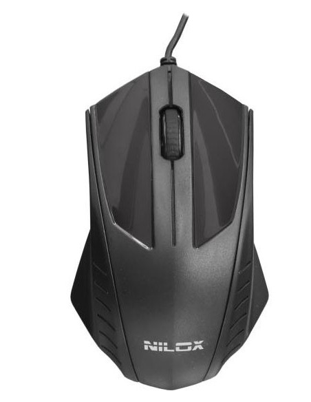 Nilox MT30 mouse Ufficio Ambidestro USB tipo A Ottico 800 DPI