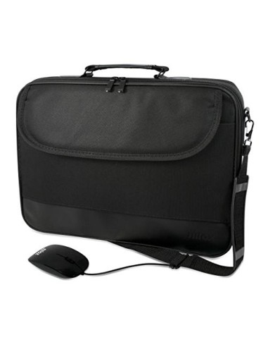 Nilox NXMOS2156BK borsa per laptop 39,6 cm (15.6") Custodia a tasca Nero