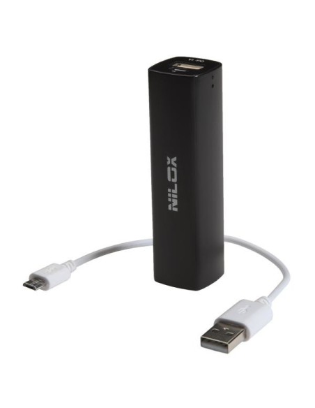 Nilox NXPB2000B batteria portatile 2000 mAh Nero