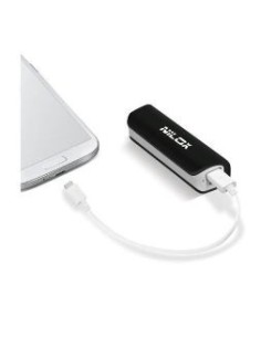 Nilox NXPB2600B batteria portatile 2600 mAh Nero