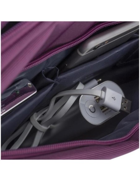 Nilox NXSLB133PPL borsa per laptop 33,8 cm (13.3") Custodia a tasca Viola