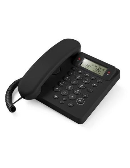 Nilox NXTFE01 telefono Telefono analogico Identificatore di chiamata Nero