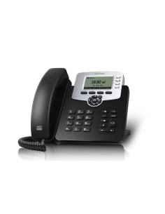 Nilox NXTVOIP01 telefono IP Nero 3 linee LCD