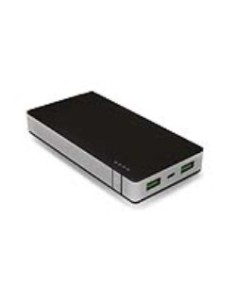 Celly ALU Polimeri di litio (LiPo) 10000 mAh Alluminio, Nero