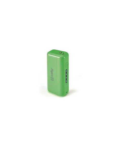 Celly PB2200FLUOGN batteria portatile Ioni di Litio 2200 mAh Verde