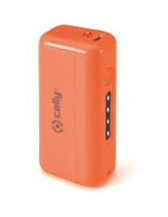 Celly PB2200FLUOOR batteria portatile Ioni di Litio 2200 mAh Arancione
