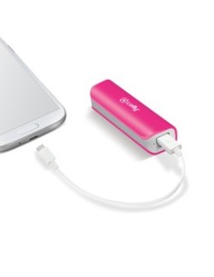 Celly Li-Ion 2600mAh Ioni di Litio Rosa