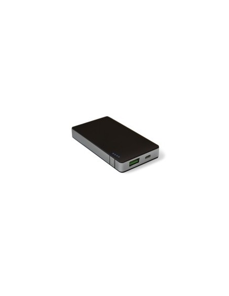 Celly PB4000ALUSV batteria portatile Ioni di Litio 4000 mAh Nero, Argento