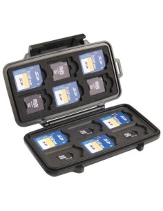 Nilox PL0910-015-110E custodia per scheda di memoria 12 schede Policarbonato Nero 2