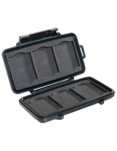 Nilox PL0940-015-110E custodia per scheda di memoria 6 schede Policarbonato Nero