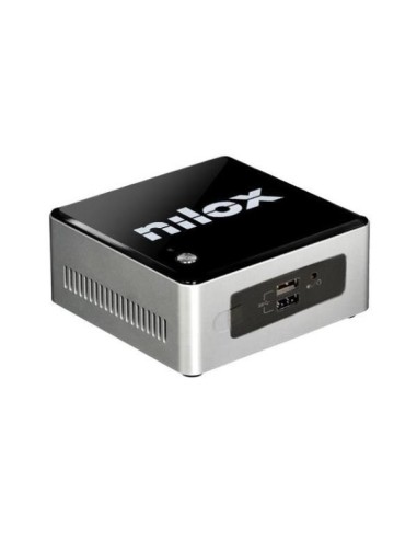 Nilox QCNXNUC4GB120 PC stazione di lavoro Intel® Pentium® N3700 4 GB DDR3L-SDRAM 120 GB SSD Mini PC Grigio