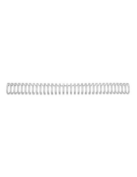 GBC Spirali metalliche WireBind 2 1, n. 14, A4, argento (200)