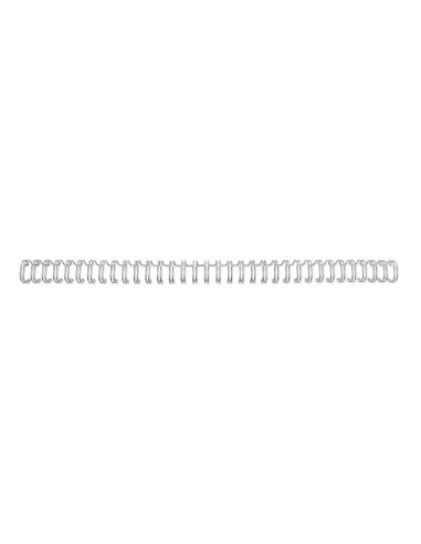GBC Spirali metalliche WireBind 2 1, n. 14, A4, argento (200)