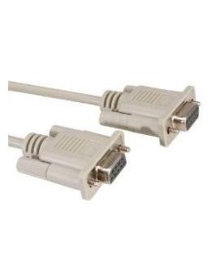 Nilox 2m RS232 cavo seriale Bianco DB9