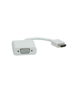Nilox RO12.03.3114 cavo e adattatore video 0,15 m VGA (D-Sub) HDMI tipo A (Standard) Bianco