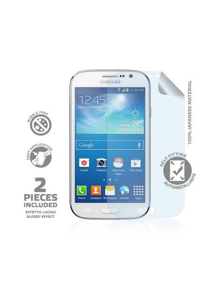 Celly SBF414 protezione per lo schermo e il retro dei telefoni cellulari Samsung 2 pz