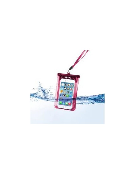 Celly Splachbag Up To 5.7 Pink