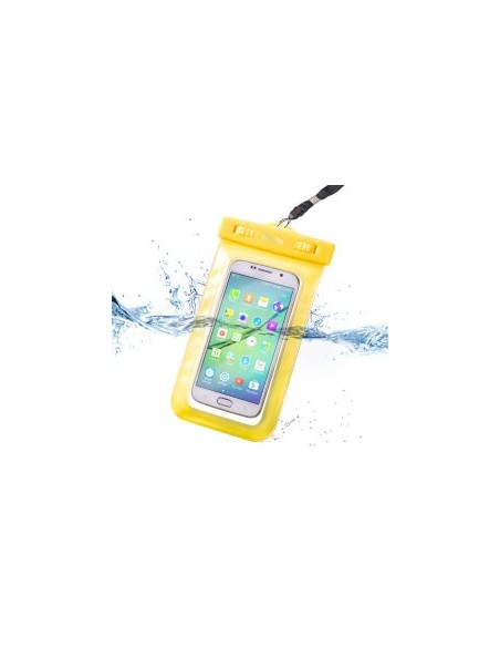 Celly SPLASHUNIYL custodia per cellulare Custodia a tasca Giallo