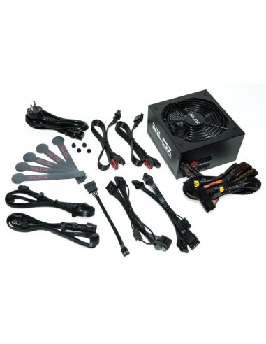 Nilox SRM-600v2 alimentatore per computer 600 W ATX Nero
