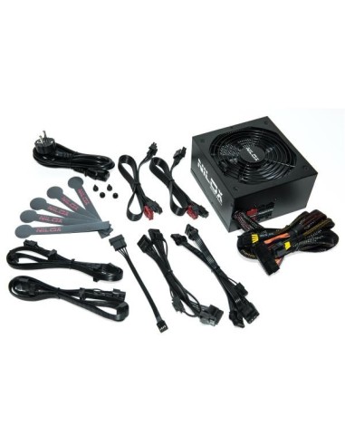 Nilox SRM-700v2 alimentatore per computer 700 W ATX Nero