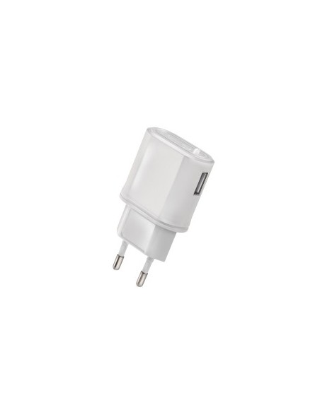 Celly TCUSBWH Caricabatterie per dispositivi mobili Universale Bianco AC Interno