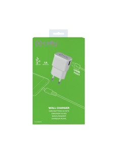 Celly TCUSBWH Caricabatterie per dispositivi mobili Universale Bianco AC Interno 2