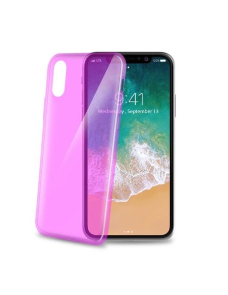Celly THIN900PK custodia per cellulare Cover Rosa