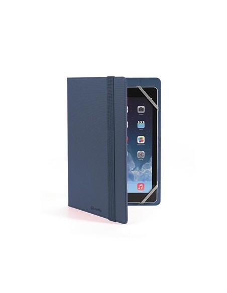 Celly Unitab 20,3 cm (8") Custodia a libro Blu