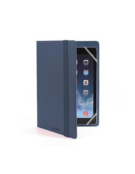 Celly Unitab 25,4 cm (10") Custodia a libro Blu
