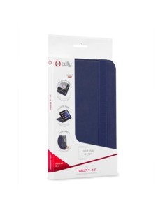 Celly Unitab 25,4 cm (10") Custodia a libro Blu 2