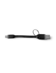Celly USBLIGHTKEYBK cavo Lightning 0,12 m Nero