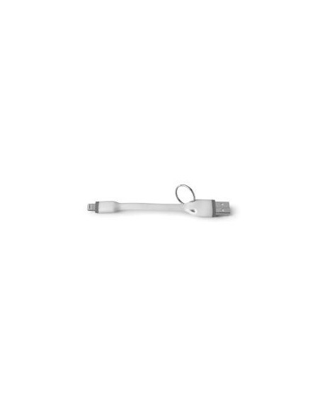 Celly USBLIGHTKEYWH cavo Lightning 0,12 m Bianco